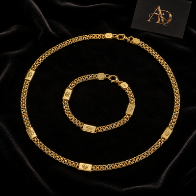 Set Royale Aureo — Cadena + Pulsera