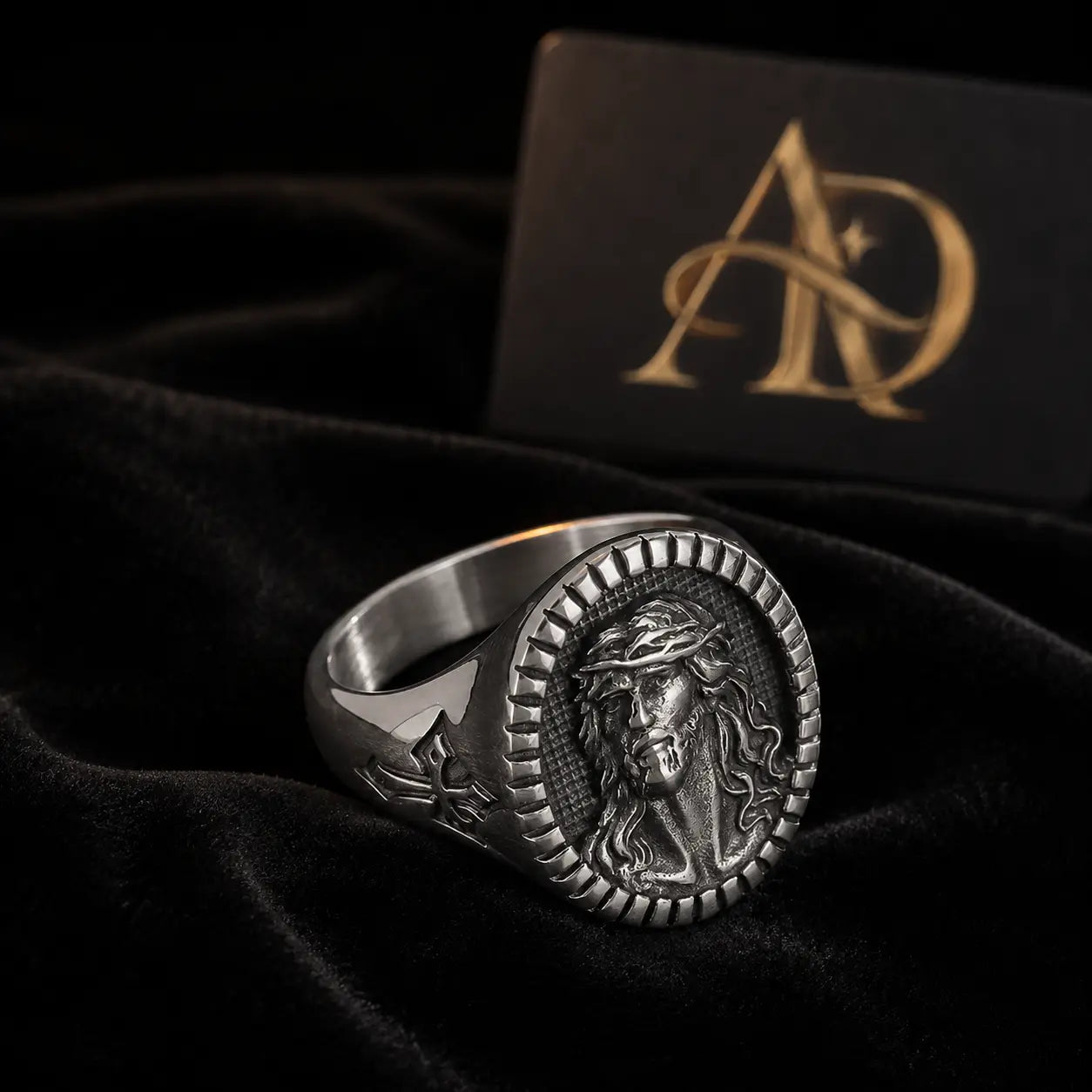 Anillo Faith 316L